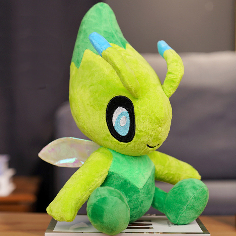 Іграшка Покемон Селебі (Celebi) м'яка іграшка, 35 см для дітей (l_11298)