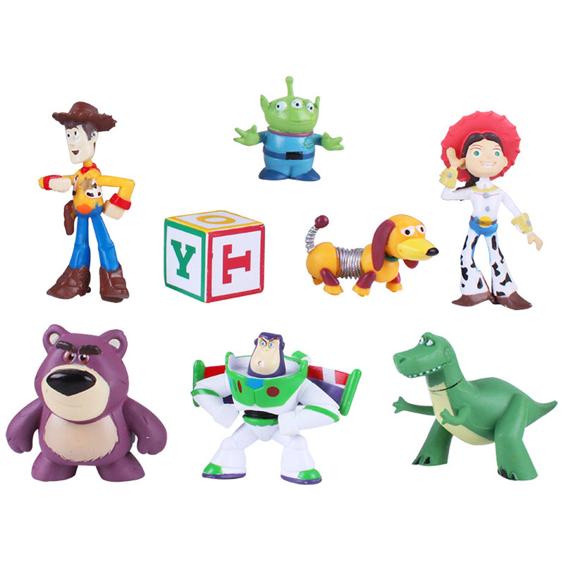 Іграшка Фігурки Історія Іграшок (Toy Story) Базз, Вуді, Спіралька, Рекс та ін. для дітей (l_11014)