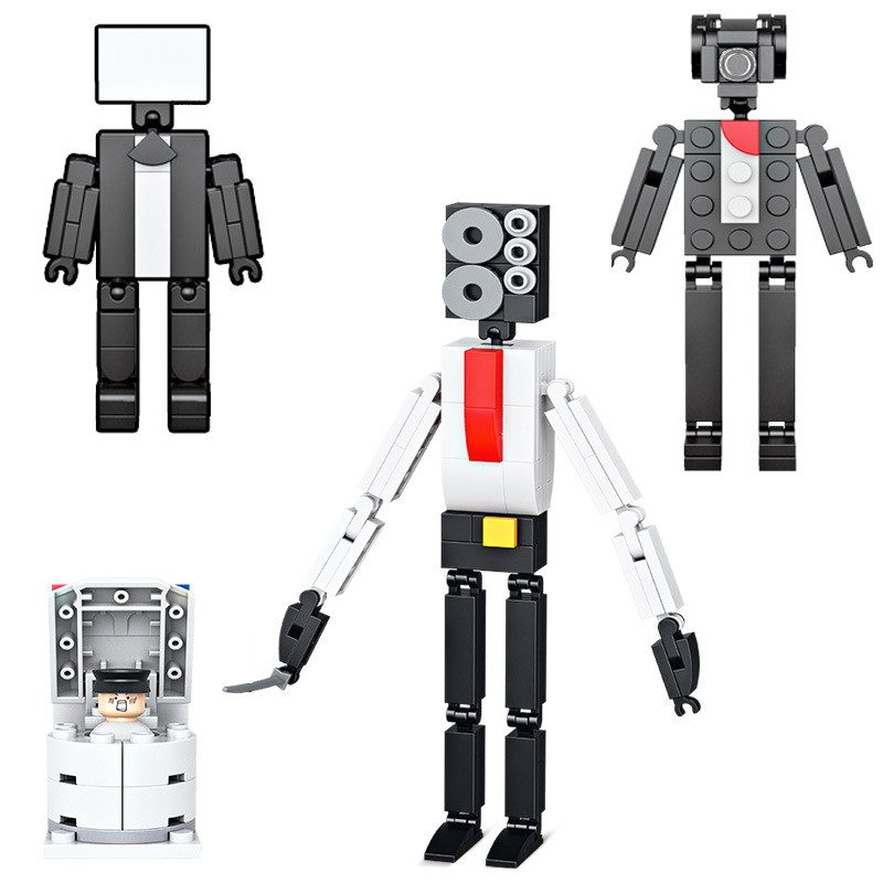 Іграшка Набір Скібідистів зі Скибіді Туалет 234 деталі для дітей (l_12837), фото 1