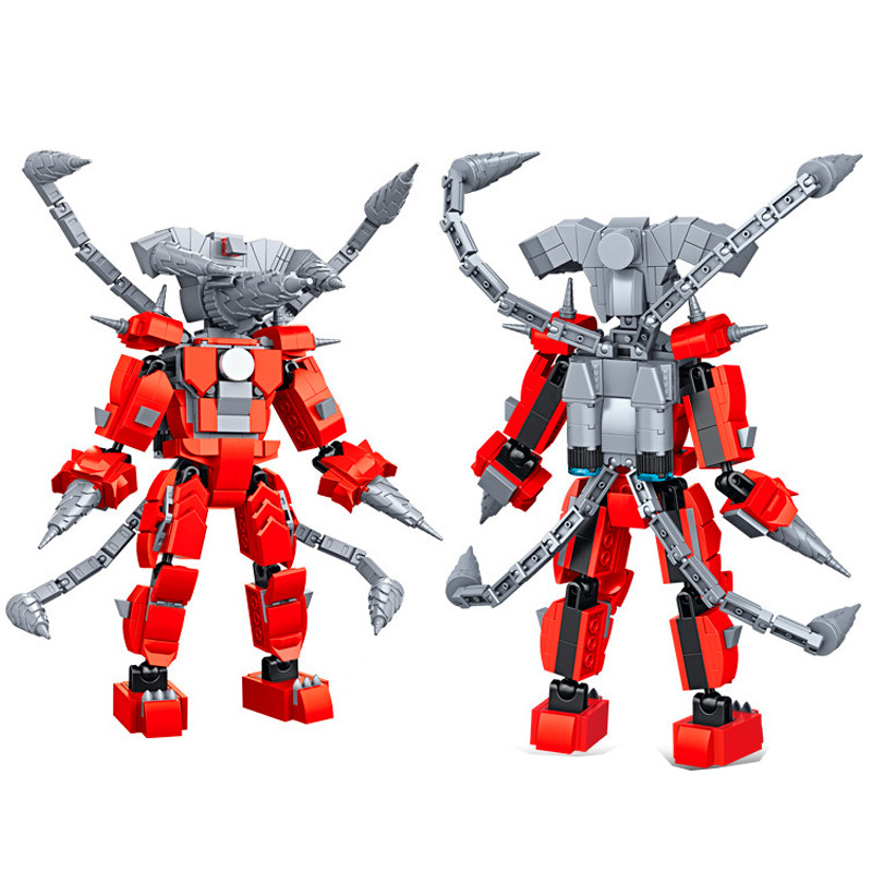 Іграшка Мегатітан Бур конструктор із серіалу Скибіді туалет для дітей (l_12903), фото 1