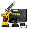 Безщіткова акумуляторна мініпила DeWalt (36V,5AH) 20 см Пила девольт з автоматичним мастилом mm, фото 3