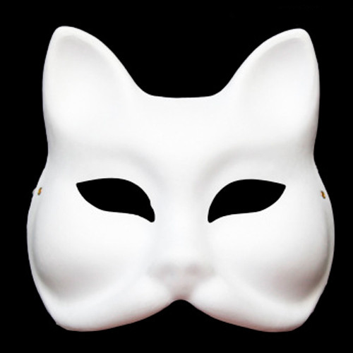 Іграшка Маска квадробера Лиса для квадробіки біла під розпис для дітей (l_13100), фото 1