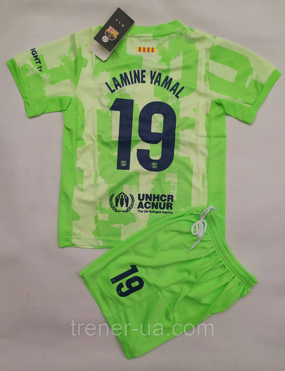 Футбольна форма дитяча Lamine Yamal 19, Барселона