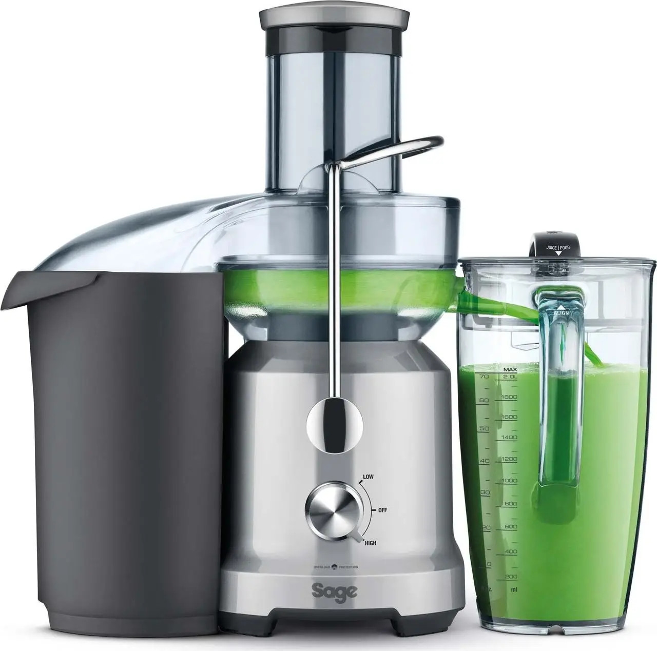 Соковитискач центробіжний Sage BJE430SIL, фото 1