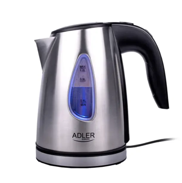 Електрочайник Adler AD 1203 металевий 1.0 л