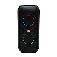 Портативна Bluetooth колонка з мікрофоном та світломузикою BT-2425 Активна підлогова Bluetooth колонка, фото 4