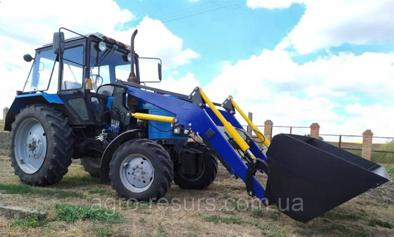 Швидкозйомний навантажувач КУН Б 1600 на трактор МТЗ-80, МТЗ-82, ЮМЗ