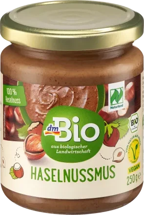 Органічна паста фундуку dm Bio Haselnussmus, 250 гр