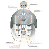Гідромасажна ванночка для ніг Adler AD 2167 спа-масажер, фото 3