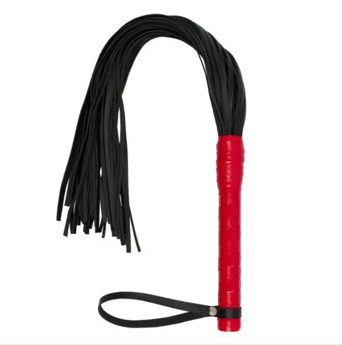 Флогер Premium Leather Flogger, Red, фото 1