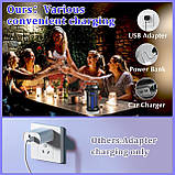 Morole USB-вбивця комах, електрична, електрична лампа від комарів УФ-постійного струму, портативна світлодіодна вбивця комах, фото 4