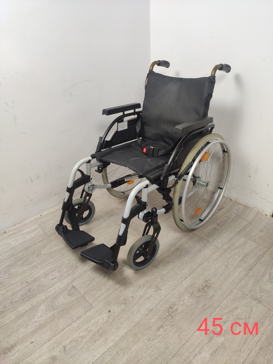 Крісло колісне 45 см Breezy Basix б/в, фото 1