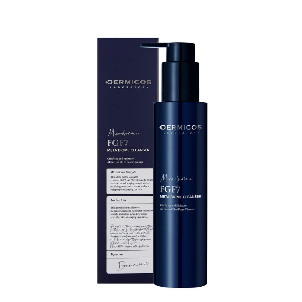 DERMICOS FGF7 Metabiome Cleanser Мультизасіб 3в1 відновлювальний мікробіом шкіри 120 мл