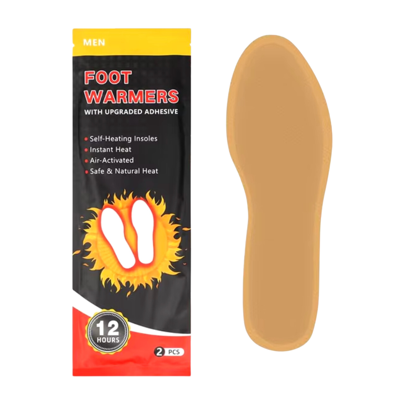 Устілки з підігрівом хімічна на 12 годин FOOT WARMERS, 44-45 розмір, Термомстілка