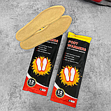 Устілки з підігрівом хімічна на 12 годин FOOT WARMERS, 44-45 розмір, Термомстілка, фото 6