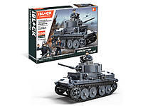 Конструктор PL-921-342 Воєнні баталії, 658 деталей, фігурки в комплекті, в коробці 45*7*33 с, фото 2