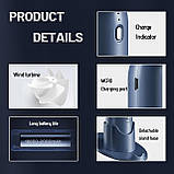 Міні-ручний вентилятор HITNEXT, портативний ручний вентилятор, персональний невеликий вентилятор, що працює від акумулятора 2000, фото 3