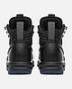 Чоловічі зимові кросівки Nike Lunar Force 1 Duckboot '17 Black Найк Лунар Форс чорні високі з хутром зима В'єтнам, фото 10