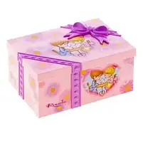 Скринька 9209 16 см, дзеркало під кришкою , фігурка , музика ( заводна )., фото 2