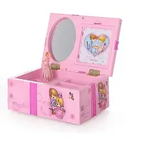 Скринька 9209 16 см, дзеркало під кришкою , фігурка , музика ( заводна )., фото 4