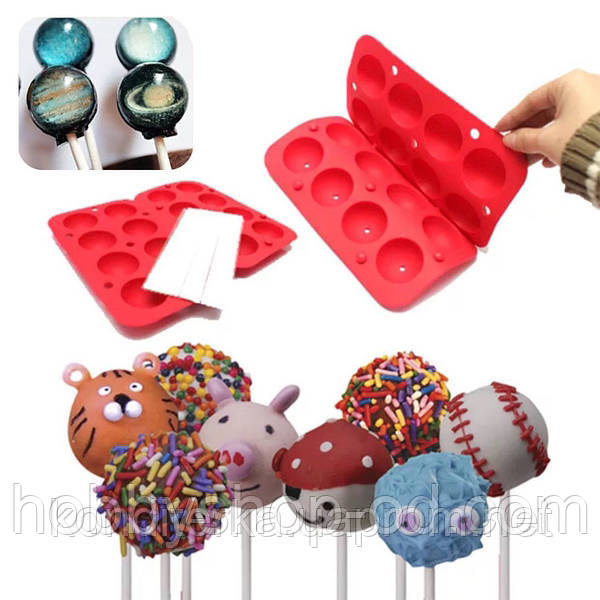 Поп Кейк 8 шт (набір із паличками), фото 1