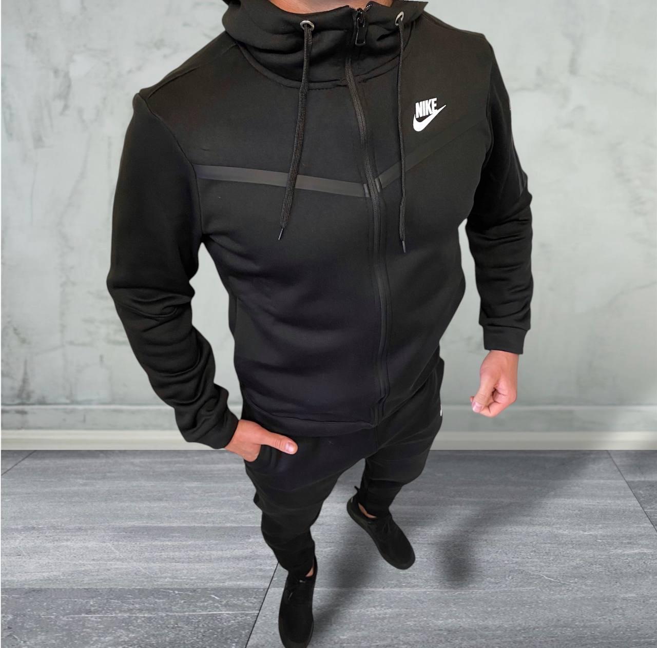Теплий чоловічий спортивний костюм Nike Teach Fleece