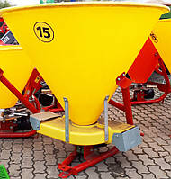 Садовий розкидач міндобрив на 500 літрів Strumyk навісний на трактор РМД