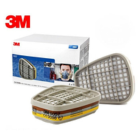 Фільтр 3M 6057 ABE1 ОРИГІНАЛ Фільтр від органічних і неорганічних парів, кислих газів.