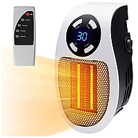 Портативний нагрівач Portable Heater з LCD (500 Ват) дисплеєм і пультом керування