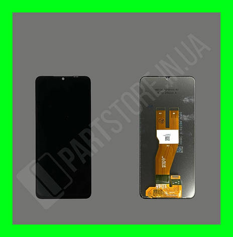 Дисплей Samsung A055 А05 2023 із сенсором, чорний (оригінальні комплектуючі), фото 1
