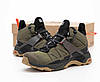 Чоловічі кросівки Salomon X Ultra 4 MID GTX GORE-TEX Хакі Соломон Х 4 МИД Горе Текс високі текстиль демісезон, фото 6