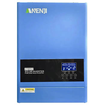 Інвертор гібридний 6.2кВт 48В чиста синусоїда, Anenji ANJ-6200-48V-WIFI