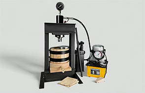Прес для олії 30 тонн холодного пресування на 3 літри станції (повний комплект) "PRO" OilExpress