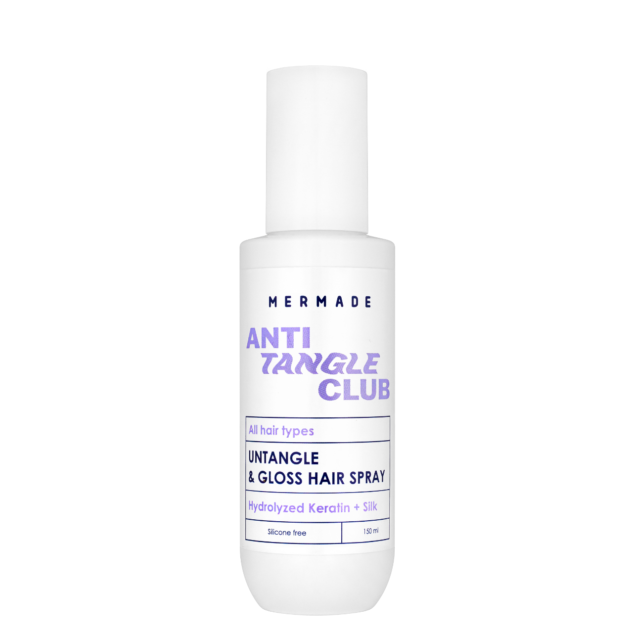 Спрей-кондиціонер для волосся Mermade Hydrolyzed Keratin + Silk для легкого розчісування 150 мл