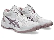 Кросівки для волейболу високі жіночі Asics Gel-Task 4 MT 1072A105-101 White/Dusty Mauve, фото 4