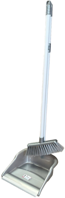 Совок для прибирання + щітка, 25 х 24 см (85 см), TM Zambak Plastik Д 84065