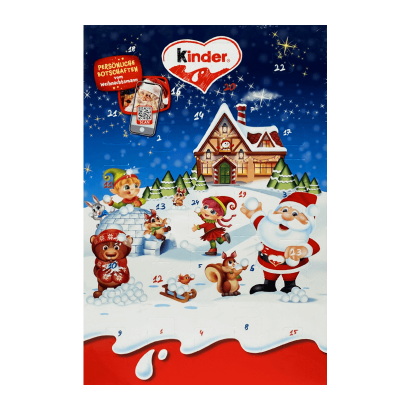 Адвент-Календарь Kinder Mini Mix Advent-Calendar 150g (ID#2394935018 ...