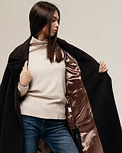 Пальто Fine Line 283 42 коричневе кашемір, фото 5