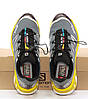 Чоловічі кросівки Salomon XT-6 Grey Yellow Сірі з жовтим Взуття Соломон XT-6 текстиль демісезон, фото 7