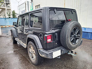 Фаркоп Jeep Wrangler JL 2018- (Джип Вранглер) номерний знак зліва, фото 1