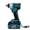 Акумуляторний гайковерт Makita (48V, 6AH) Потужний безщітковий ударний гайковерт Макіта в кейсі mm, фото 7