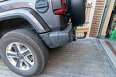 Фаркоп Jeep Wrangler JK і JL 2007- (вкл. Rubicon) швидкоз'ємний гак на ключах, фото 3
