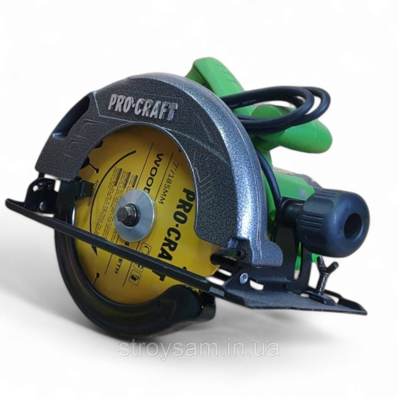 Циркулярна пила, циркулярка, дискова пила, паркетка 185м Pro Craft Німеччина, фото 1