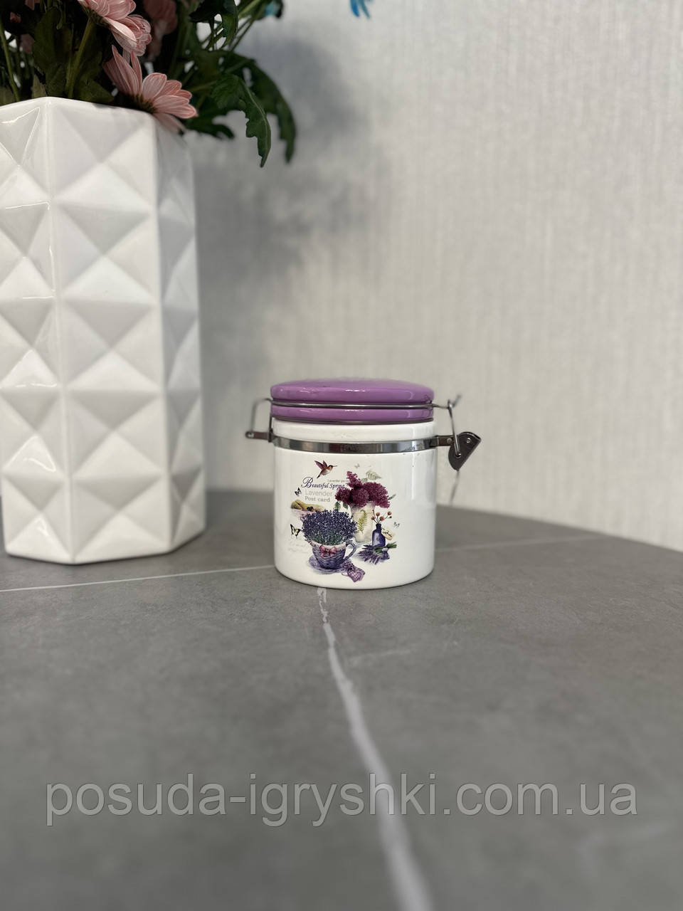 630-6 Ємність для сипучих продуктів, 0,5 л. 'Прованс'