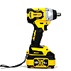 Гайковерт акумуляторний DeWalt (48V, 6AH) Безщітковий потужний ударний гайковерт Девольт mm, фото 4