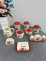 2234-11 Глечик "Happy Kitchen" (об'єм-1л, висота-14см)., фото 4