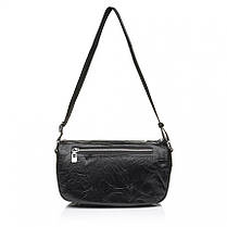 Сумка жіноча з натуральної шкіри чорна BAGS4LIFE FG-8528, фото 5