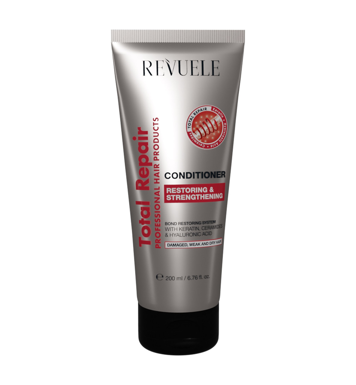 Кондиціонер для пошкодженого та сухого волосся Revuele Total Repair Conditioner 200 мл