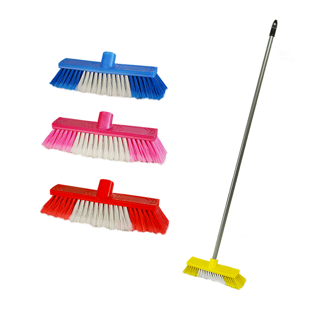 Щітка для підлоги + палиця, TM Zambak Plastik, 110 см Д 09711