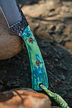 Ніж ручної роботи «Скінер #11» (Шкурник) з піхвами зі шкіри Х12МФ/60 HRC., фото 6